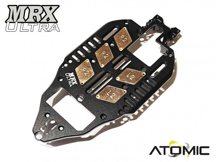 Optional MXU Chassis Brass Mass R2 (2g, 3 pcs)