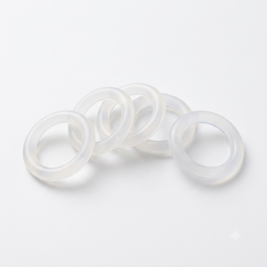 XB-166 Xbility Whilte Silicone 3x5x1mm (5pcs) – XBility RC