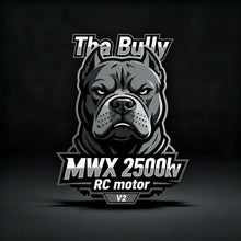 Preorder-(ETA Late November) MWX "BULLY"TUNED V3 2500 KV MOTOR MX-25-172v3