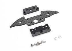 RX566 Reflex Racing MF-1 Carbon Fiber Bumper and Aluminum Clip Set