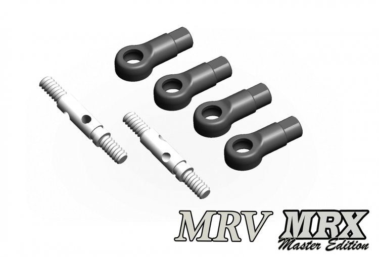 MRX Master M2 Steering Turnbuckle and ball cap (2 set)