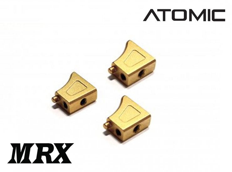 MRX, MRX ME, MRV, MRT-EVO Aluminium Servo Mount- 1 set Gold