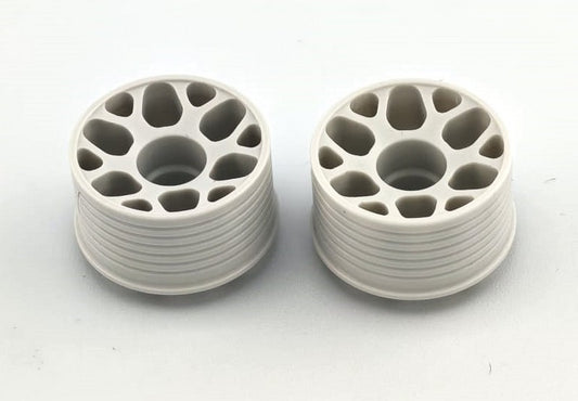 Marka Racing 1:28 Mini-Z 2WD CNC Delrin REAR Wheel 11x20mm +3 Offset (LIGHT GREY)