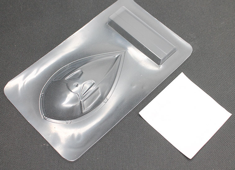 RAW-002-04 Reflex Racing MF-1 0.4mm Lexan Roof and Wing
