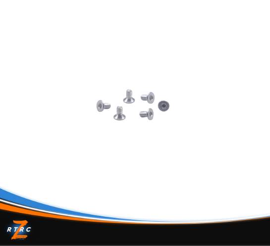 Aluminium Screw M2*4 TF 1.5 set for sidewall kit - RT042 V3 - RTRC