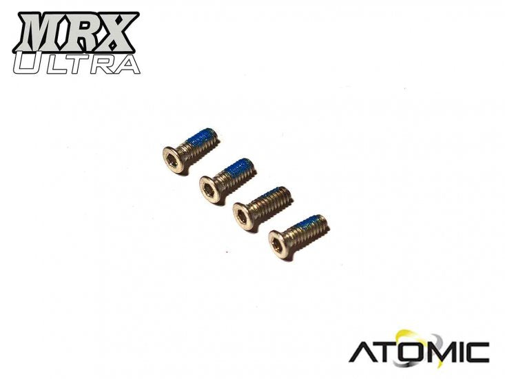 Small Flat Head M2 x 6 (w/ Thread Glue)-4 pcs