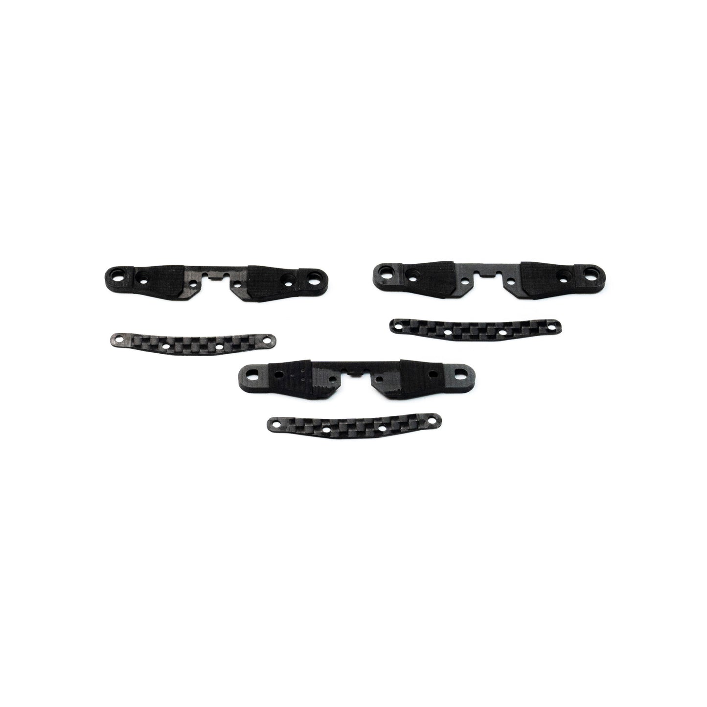 Preorder (ETA 8-31-26)- XB-161 Xbility Carbon Caster Plate Set (0°, 1.5° & 3°) for XB-SF Front (3pcs)