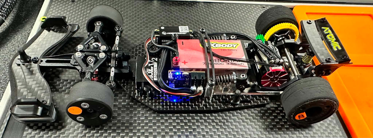 MFX 1:28 F1 Competition Chassis Kit (w/ Lexan body)