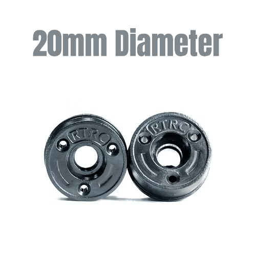 RTRC 2WD V2 D20mm - 8.5mm Wide - +0 Offset Front Rims