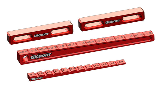GKBODY GK30010 Ride Heigh and Droop Tool Set for Mini-z (setup)