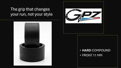 GPZ-11mm Wide Hard Front Tires (2 pcs)