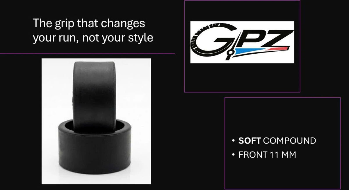 GPZ-11mm Wide Soft Front Tires (2 pcs)