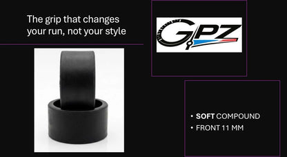GPZ-11mm Wide Soft Front Tires (2 pcs)