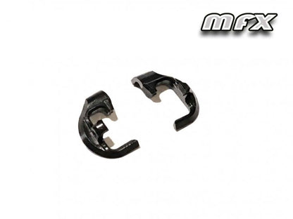 Preorder- (Shipping to dealers around 10-2-26) MFX Front Wheel Deflectors (Wheel Brows: L+R) Black