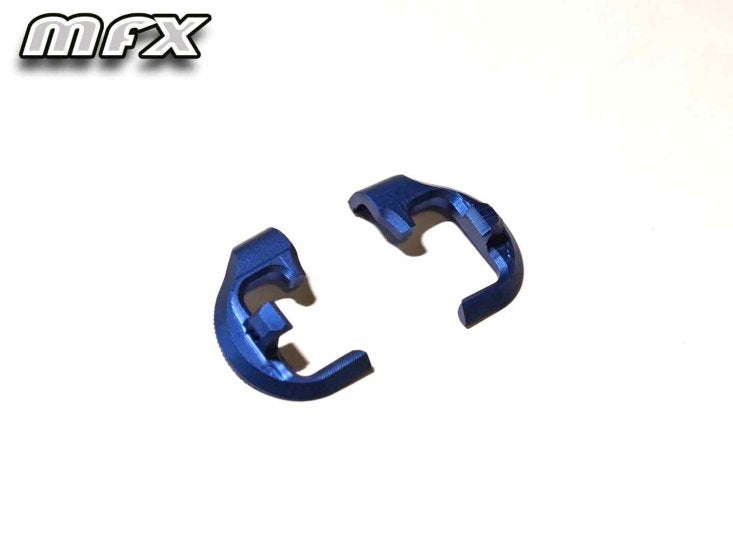 Preorder- (Shipping to dealers around 10-2-26) MFX Front Wheel Deflectors (Wheel Brows: L+R) Blue