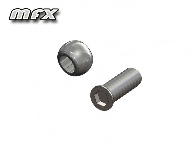 MFX Side Damper pivot ball and screw