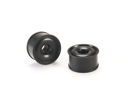 PN Racing Mini-Z 2WD Machine Cut Nylon FG Black Formula 11x20mm Flanged Wheel R -1 (PNWC Front Wheel For XBILITY Formula One)