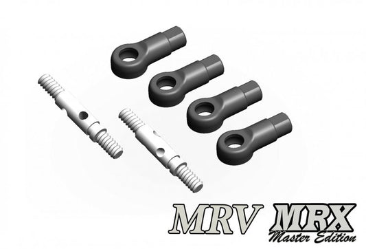 MRX Master M2 Steering Turnbuckle and ball cap (2 set)