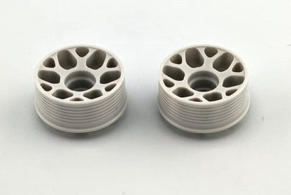 Marka Racing 1:28 Mini-Z 2WD CNC Delrin FRONT Wheel 8.5x20mm 0 Offset (LIGHT GREY)