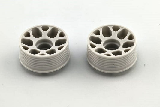 Marka Racing 1:28 Mini-Z 2WD CNC Delrin FRONT Wheel 8.5x20mm 0 Offset (LIGHT GREY)