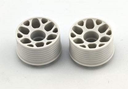 Marka Racing 1:28 Mini-Z 2WD CNC Delrin REAR Wheel 11x20mm +3 Offset (LIGHT GREY)