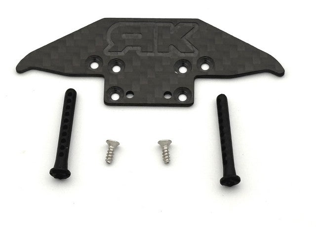 Marka Racing Carbon Front Bumper for Jomurema GT01 + Body Posts