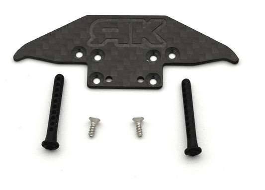 Marka Racing Carbon Front Bumper for Jomurema GT01 + Body Posts