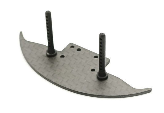 Marka Racing Carbon Front Bumper for PN Racing C9 ABS + Plastic Colums