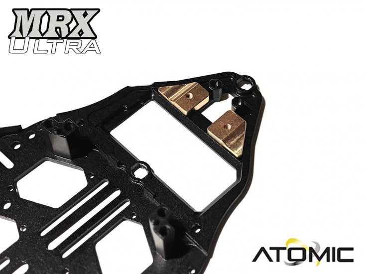 Optional MXU Chassis Brass Mass Rear (1g, 2 pcs)