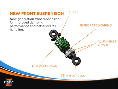 Preorder- RTA V3.1 chassis set - RTRC (ETA Late June/Early July)