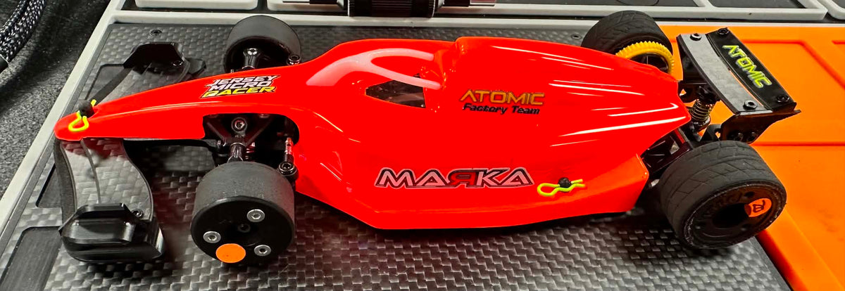 MFX 1:28 F1 Competition Chassis Kit (w/ Lexan body)