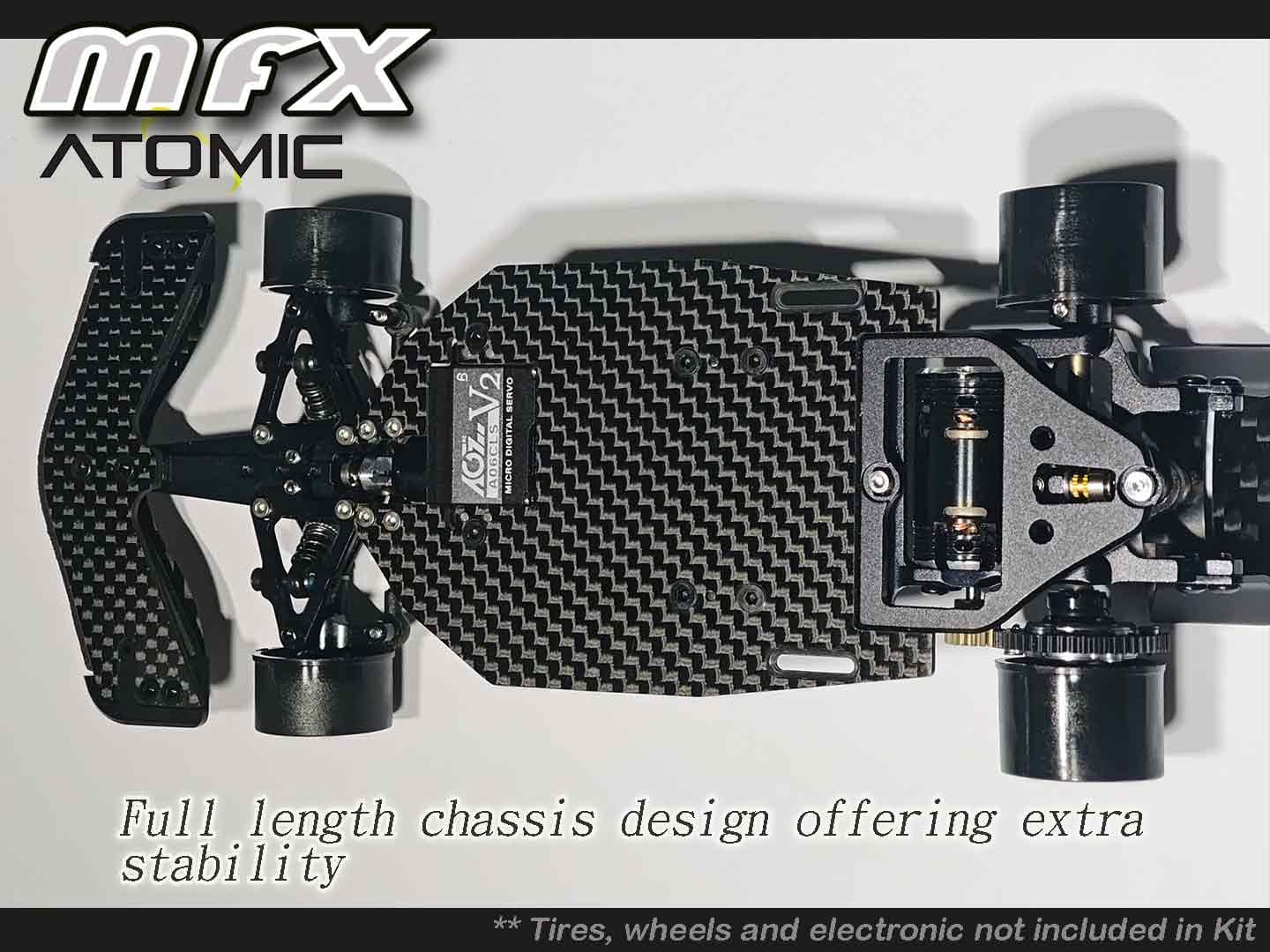 Preorder-MFX 1:28 F1 Competition Chassis Kit (w/ Lexan body) (ETA around 20 September)