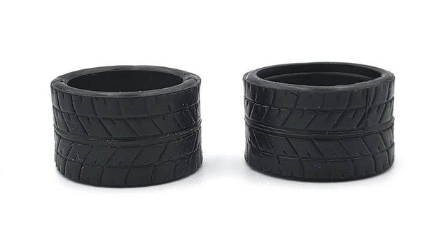 Marka V1 Mini-Z RCP Rubber Rear Radial Tire 15 degree mediuem 14mm (1 Pair)